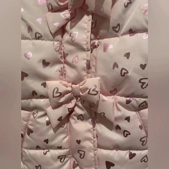 Gymboree Girls' Toddler Heart Print Jacket - Picture 7 of 7